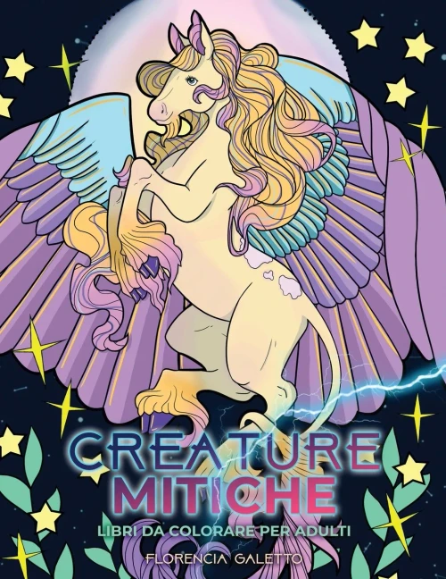 Creature Mitiche Libri Da Colorare Per Adulti: Bestie E Mostri Leggendari Del Folklore (Italian Edition)