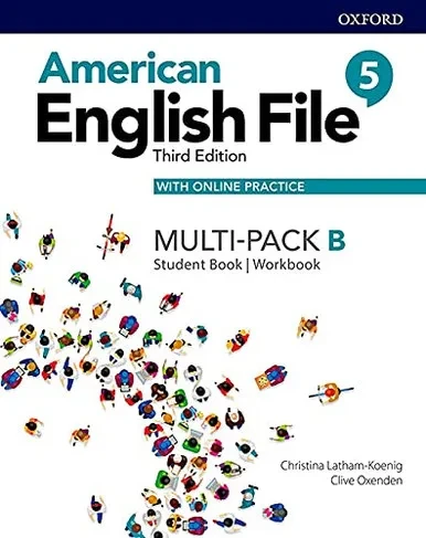 American English File Level 5 Student Book/Workbook Multi-Pack B With Online Practice