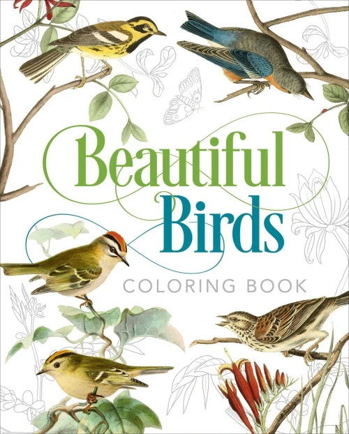Beautiful Birds Coloring Book (Sirius Classic Nature Coloring)