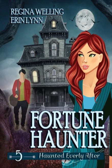 Fortune Haunter (Large Print): A Ghost Cozy Mystery Series