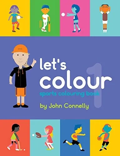 Let'S Colour: Sports Colouring Book 1