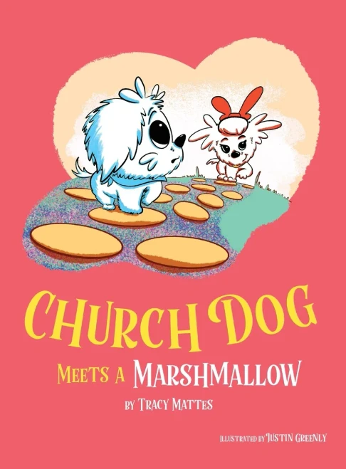 Church Dog Meets A Marshmallow