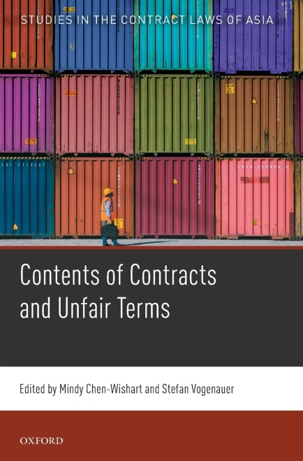 Contents Of Contracts And Unfair Terms (Studies In The Contract Laws Of Asia)