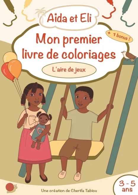 A?Da Et Eli - Mon Premier Livre De Coloriages (L'Aire De Jeux) (French Edition)