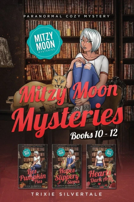Mitzy Moon Mysteries Books 10-12: Paranormal Cozy Mystery (Mitzy Moon Mysteries Box Set)