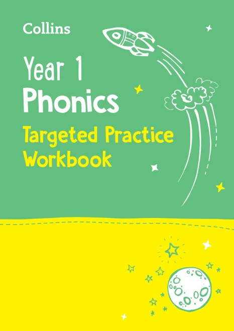 Collins Year 1 Phonics Targeted Practice Workbook: Covers Letter And Sound Phrases 5  6