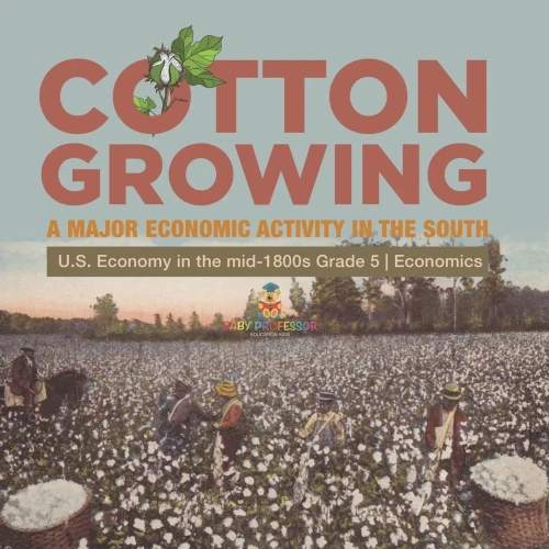 Cotton Growing : A Major Economic Activity In The South | U.S. Economy In The Mid-1800S Grade 5 | Economics