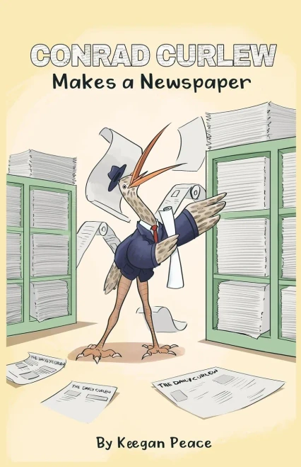 Conrad Curlew Makes A Newspaper