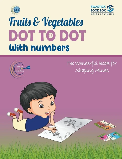 Sbb Fruits And Vegetables Dot To Dot Activity Book