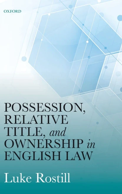 Possession, Relative Title, And Ownership In English Law