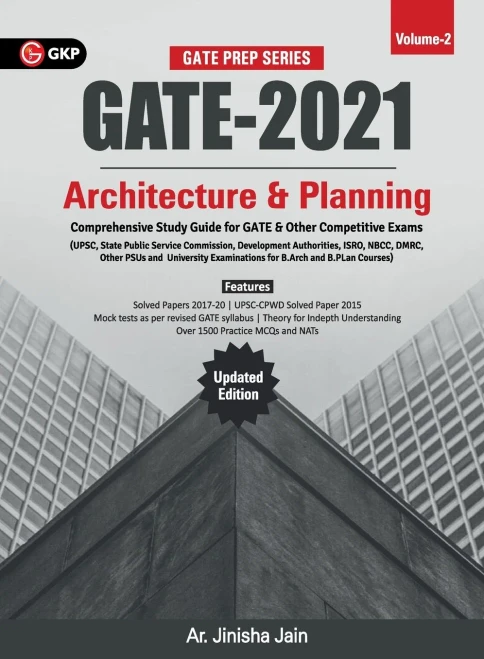 Gate 2021: Architecture & Planning Vol. 2 By Ar. Jinisha Jain