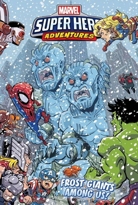 Captain Marvel: Frost Giants Among Us! (Marvel Super Hero Adventures Graphic Novels)