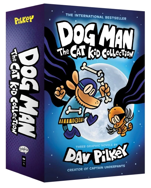 Dog Man: The Cat Kid Collection: From the Creator of Captain Underpants (Dog Man #4-6 Boxed Set)