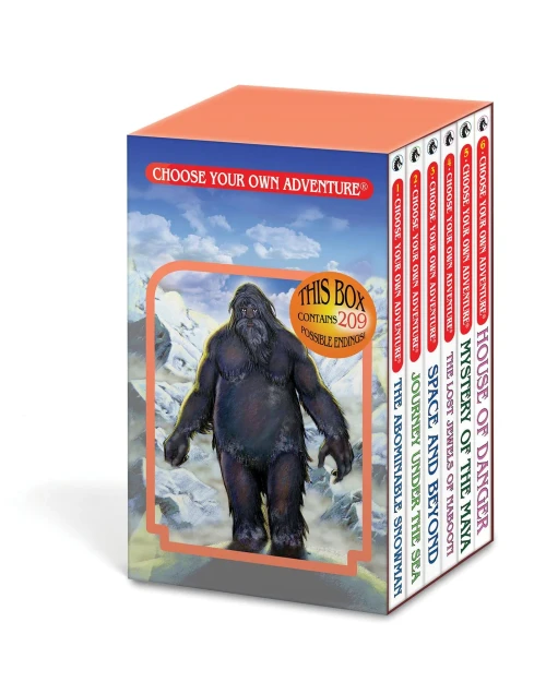 The Abominable Snowman/Journey Under the Sea/Space and Beyond/The Lost Jewels of Nabooti/Mystery of the Maya/House of Danger (Choose Your Own Adventure 1-6) (Box Set 1)