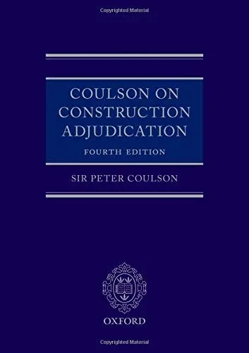 Coulson on Construction Adjudication (book and digital pack)