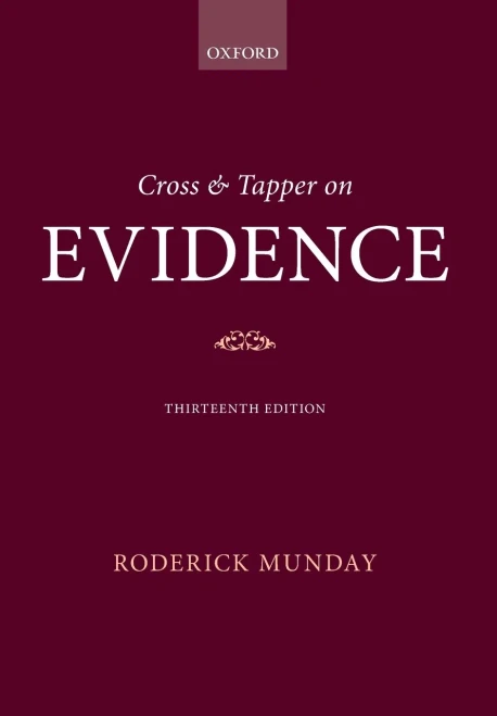 Cross & Tapper on Evidence