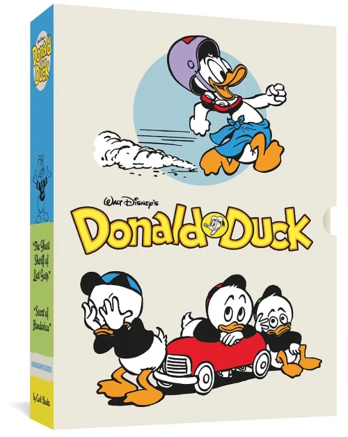 Walt Disney's Donald Duck Gift Box Set: Ghost Sheriff of Last Gasp (Vol. 15) and Secret of Hondorica (Vol. 17) (Walt Disney Series)