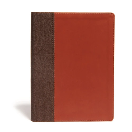 CSB Life Essentials Interactive Study Bible, Brown LeatherTouch