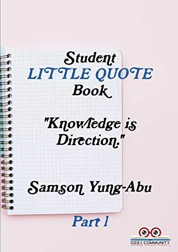 Student little quote book Part 1