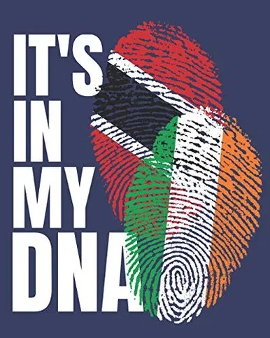 Its In My Dna: Irish And Trinidadian Mix Heritage Notebook
