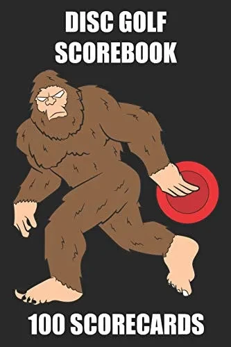 Disc Golf Scorebook 100 Scorecards: Scorebook For 4 Players - Great Gift Idea Disc Golf Player