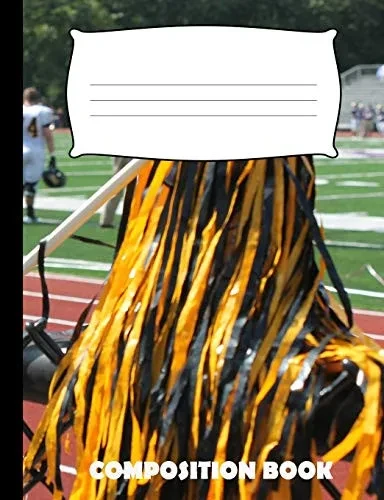 Composition Book: Cheerleading Composition Notebook Wide Ruled