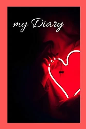 My Diary: A Diary / Notebook With Romantic Cover - Wide Ruled Line Paper