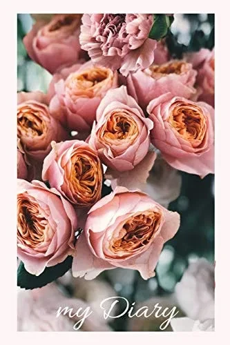 My Diary: A Diary / Notebook With Romantic Cover - Wide Ruled Line Paper