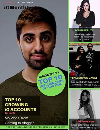 Igmonthly - The Most Reliable Source For News On Instagram: Issue 01 (Cover)