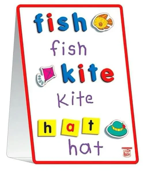 Little Red Tool Box: Magnetic Tabletop Learning Easel