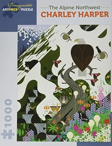 Charley Harper: The Alpine Northwest 1,000-Piece Jigsaw Puzzle
