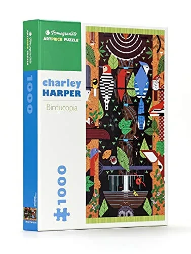 Charley Harper Birducopia 1,000-piece Jigsaw Puzzle (Pomegranate Artpiece Puzzle)