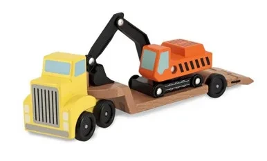 Melissa & Doug Trailer & Excavator