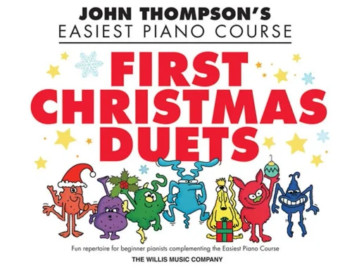 First Christmas Duets: 1 Piano, 4 Hands/Elementary Level (John Thompson's Piano)