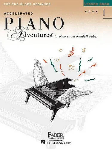 Accelerated Piano Adventures for the Older Beginner: Lesson Book 1