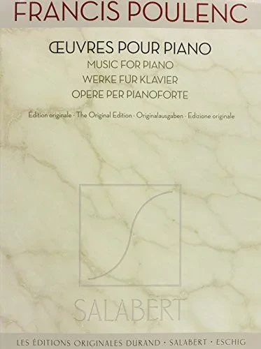 Francis Poulenc - Works for Piano