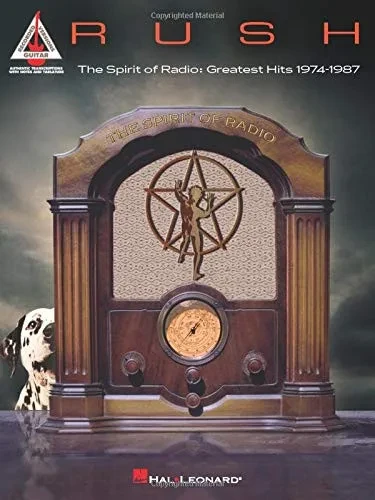 Rush - The Spirit of Radio: Greatest Hits 1974-1987 Note-for-Note Guitar Transcriptions Songbook