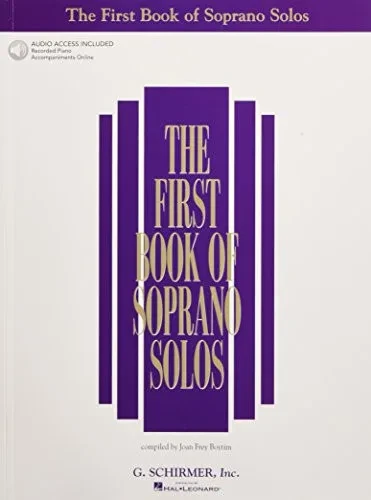 The First Book of Soprano Solos: Book/Online Audio (First Book of Solos)