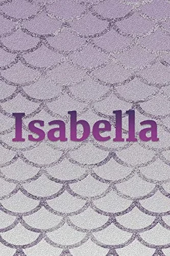 Isabella: Writing Paper & Purple Mermaid Cover