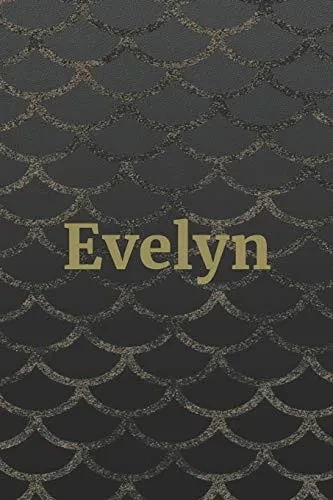 Evelyn: Writing Paper & Black Mermaid Cover