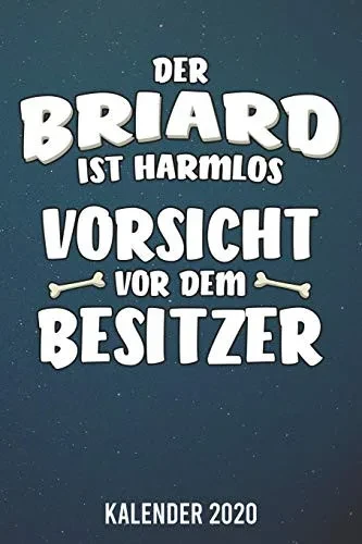 Kalender 2020: Briard A5 Kalender Planer Für Ein Erfolgreiches Jahr - 110 Seiten (German Edition)