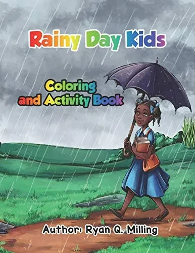 Rainy Day Kids Coloring And Activity Book