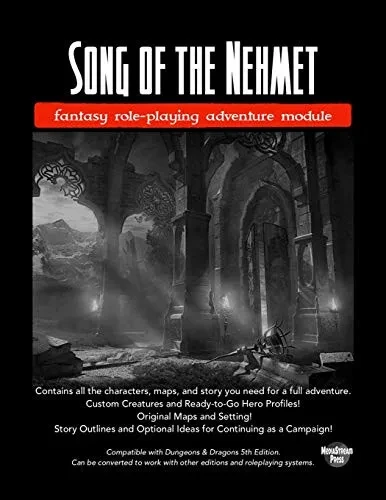 Song Of The Nehmet: Fantasy Role-Playing Adventure Module