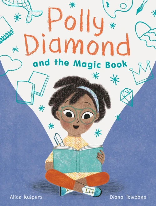 Polly Diamond And The Magic Book: Book 1 (Book Series For Elementary School Kids, Children'S Chapter Book For Bookworms)