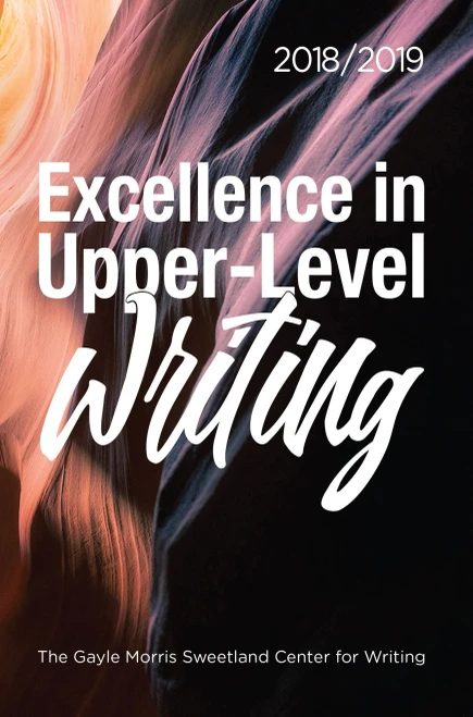Excellence In Upper-Level Writing 2018/2019