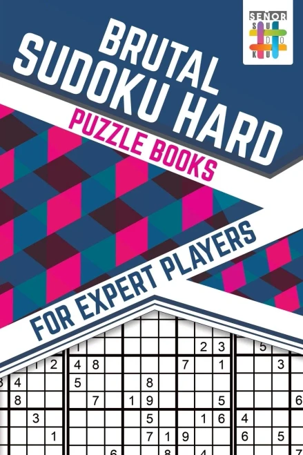 Brutal Sudoku Hard Puzzle Books For Expert Players