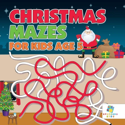 Christmas Mazes For Kids Age 5