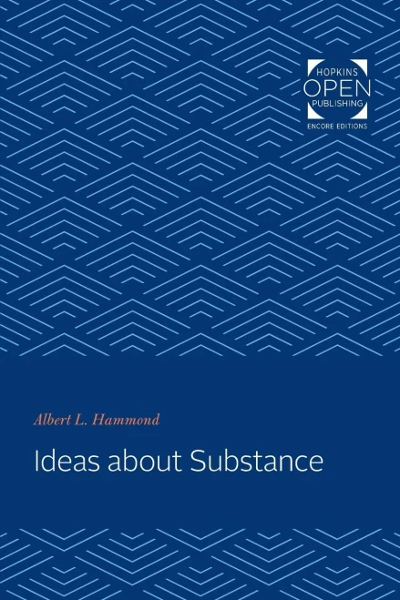 Ideas about Substance (Seminar in the History of Ideas)