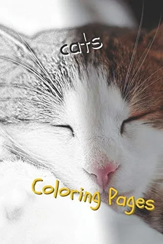 Cats: Beautiful Coloring Pages With Cats, Drawings, For Adults And For Girls - 9781090737816
