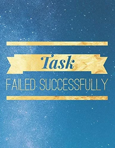 Task Failed Successfully: 8.5X11 Large Graph Notebook With Floral Margins For Adult Coloring - 9781091389700